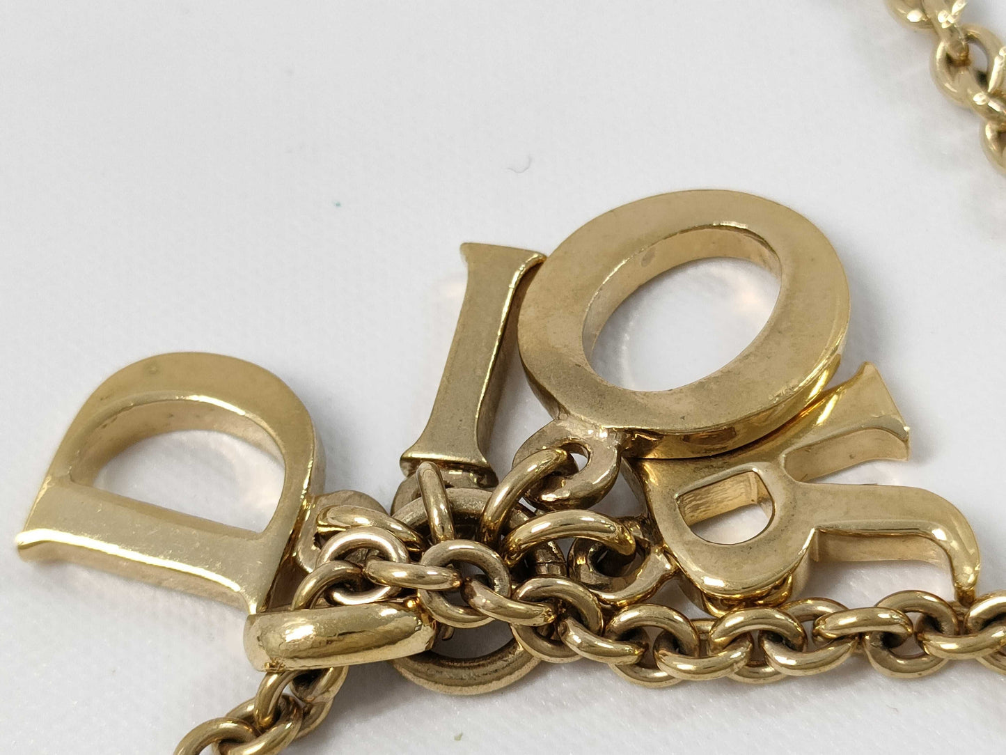 Dior GD Logo Necklace Necklace