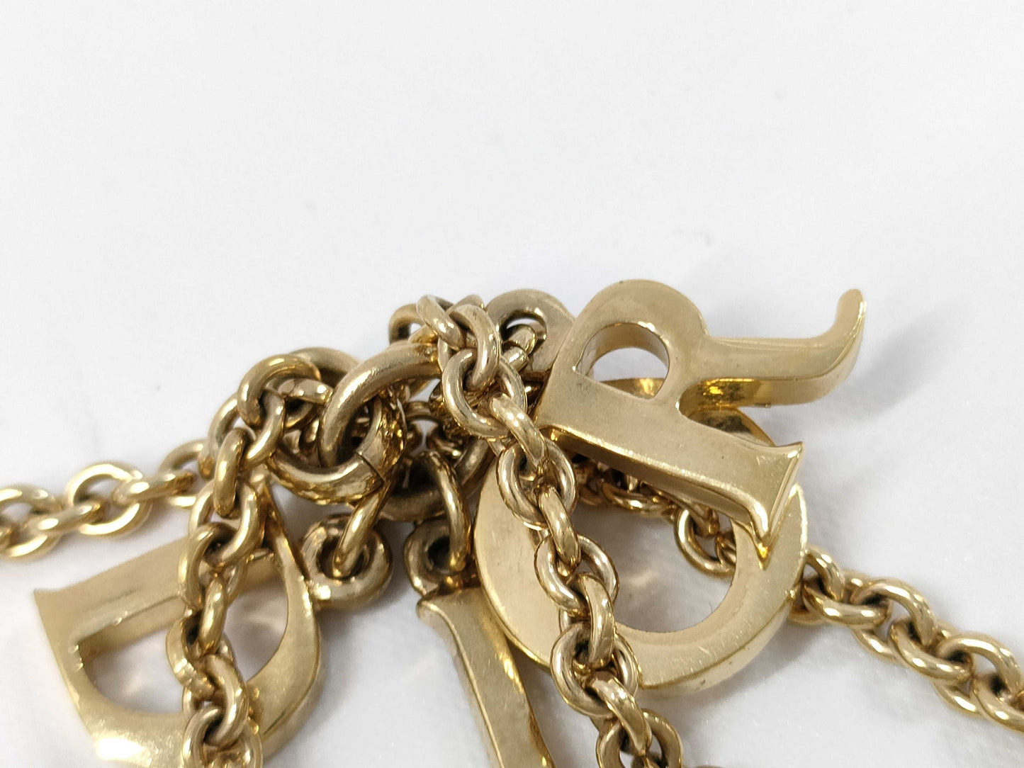 Dior GD Logo Necklace Necklace