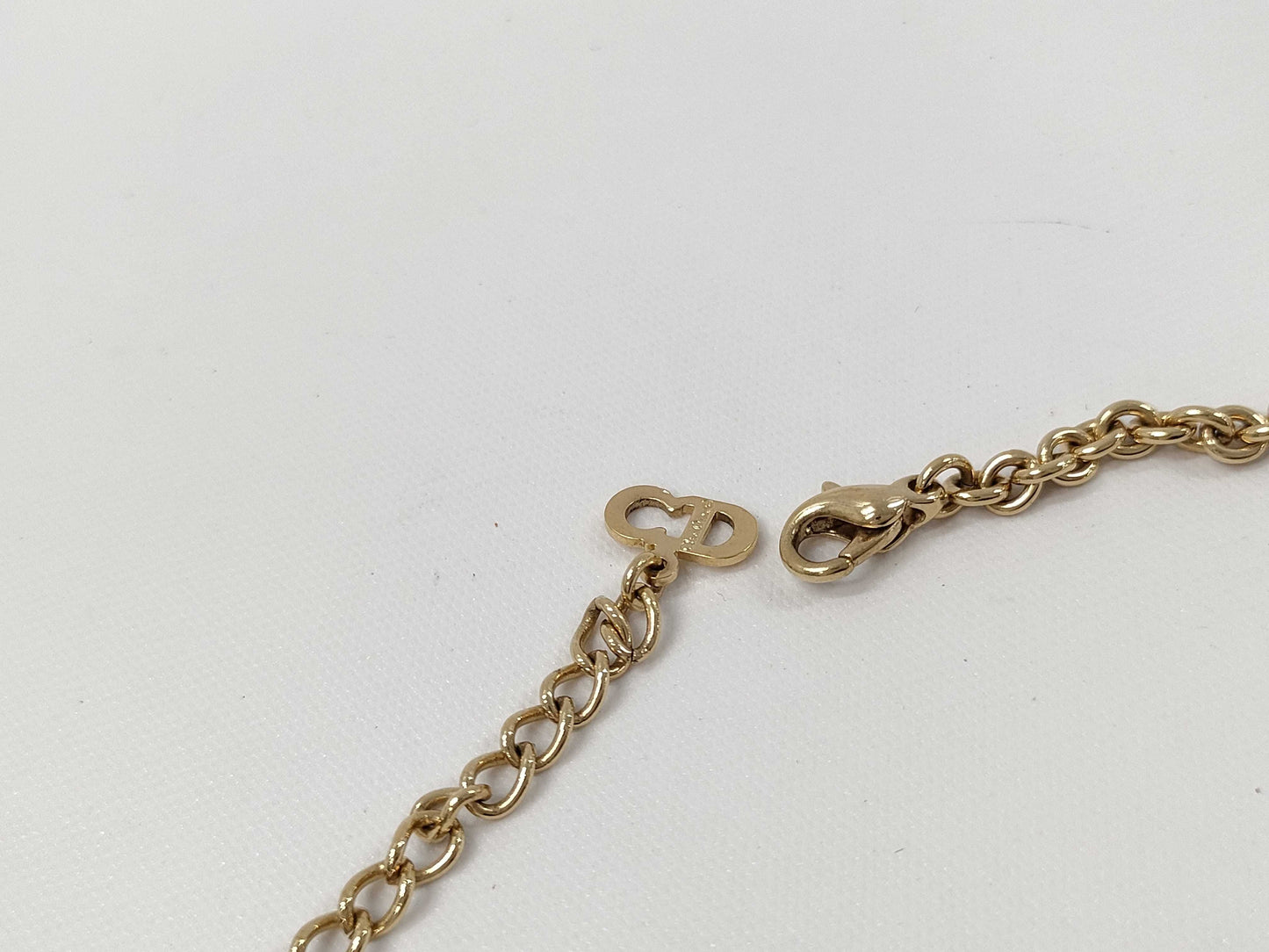 Dior GD Logo Necklace Necklace