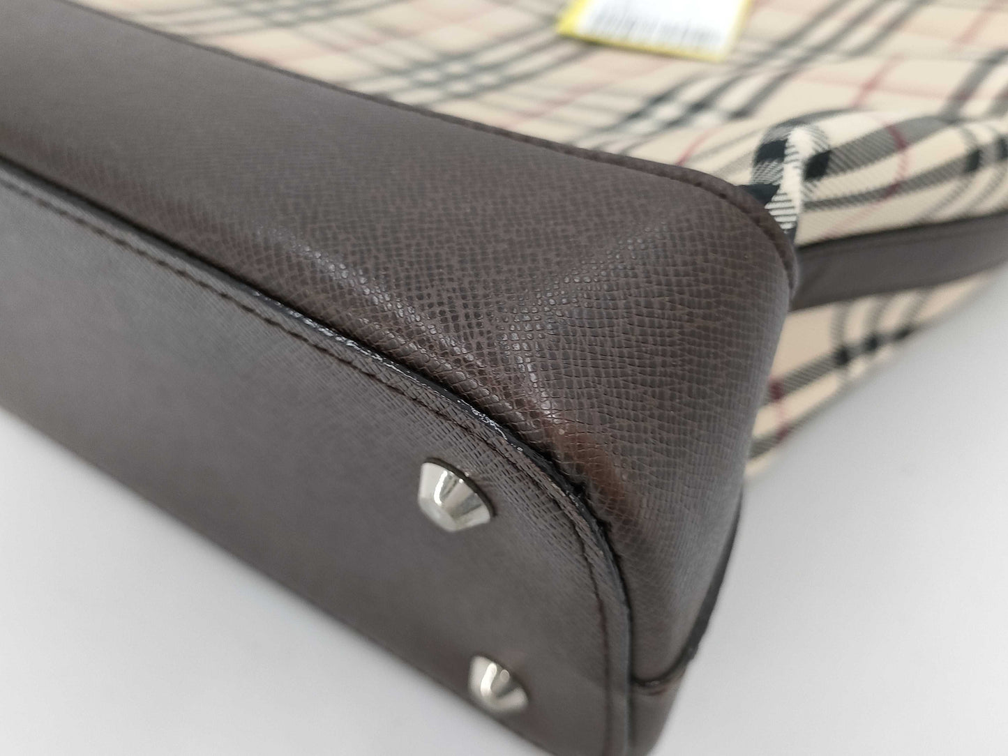 BURBERRY Nova Check Tote Bag