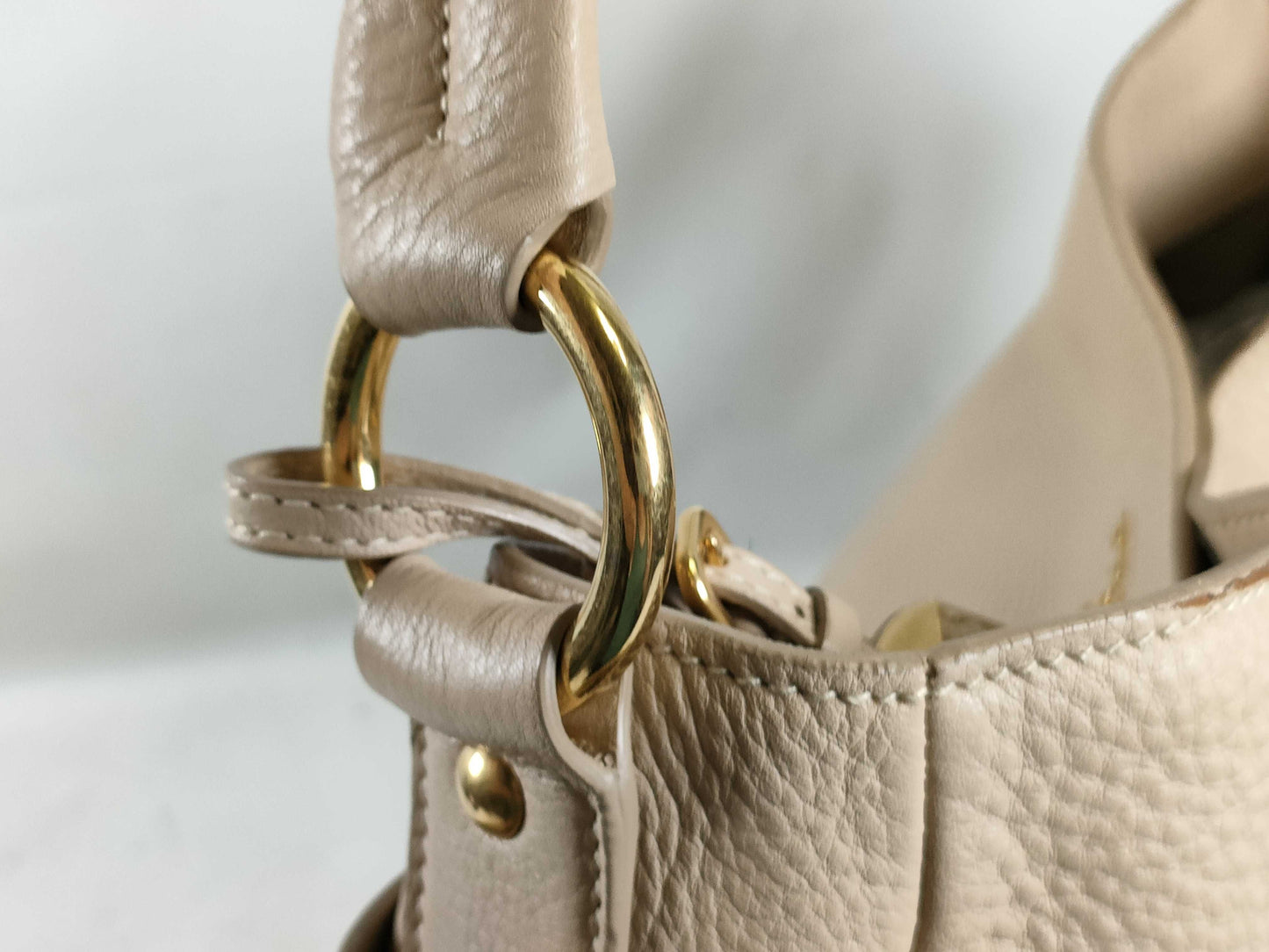 PRADA Vitello Dino Tote Bag