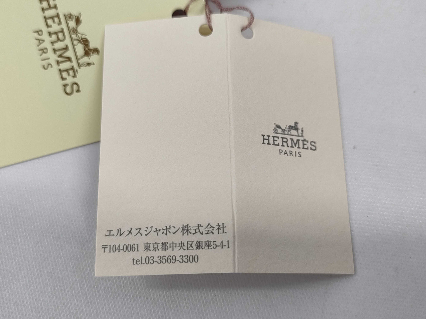 HERMES Twilly Wind People Scarf