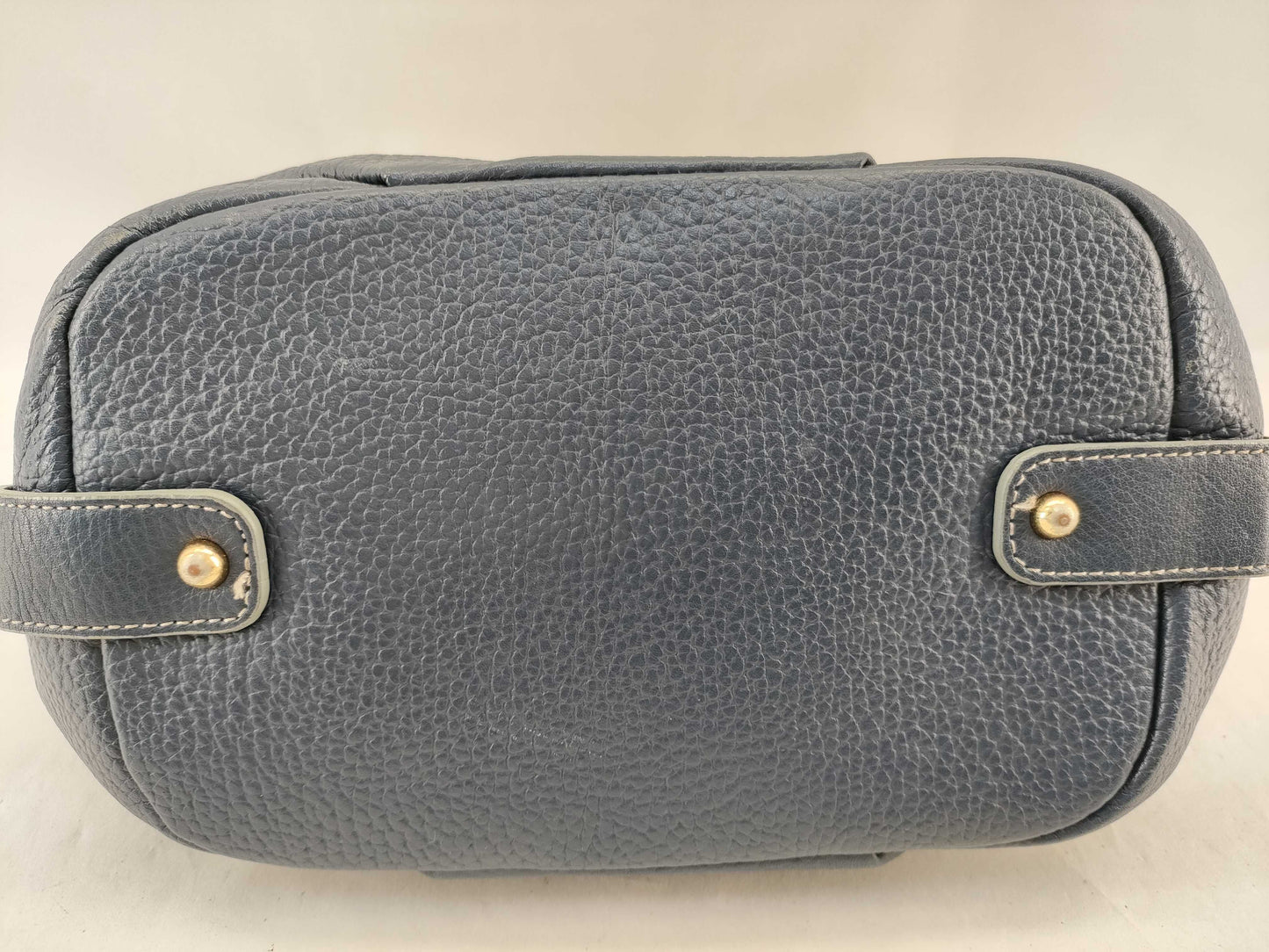 BURBERRY Blue Label Denim Nova Check Handbag