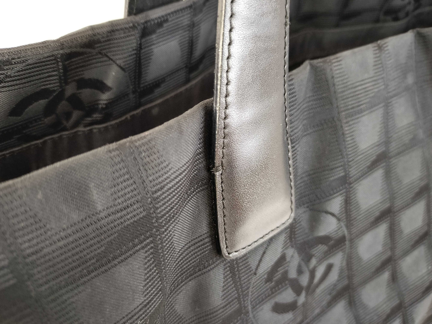 CHANEL New Travel Line Tote Bag with Sticker and Card, 10 Series