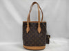 LOUIS VUITTON Monogram M42238 Petit Bucket Handbag with Pouch