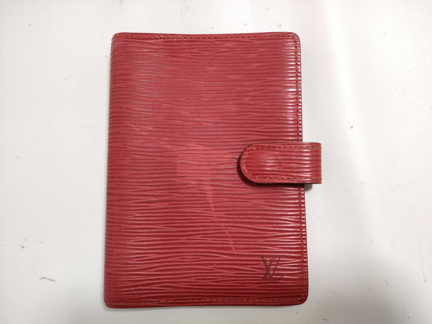 LOUIS VUITTON RFID verification failed CA0958 Epi Agenda PM Notebook Cover