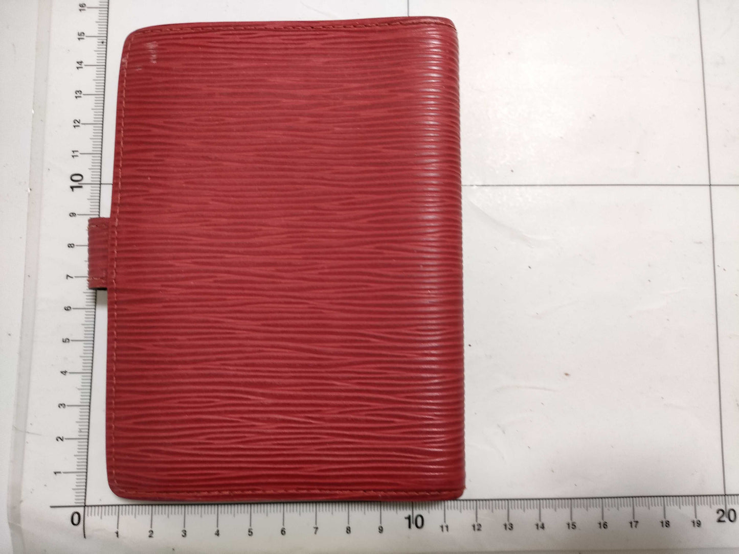 LOUIS VUITTON RFID verification failed CA0958 Epi Agenda PM Notebook Cover
