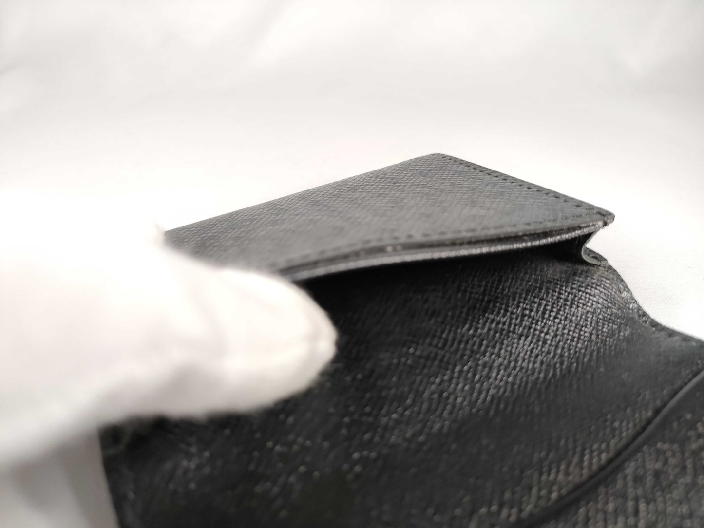 LOUIS VUITTON CA0075 Taiga Envelope Carte de Visite Coin Case