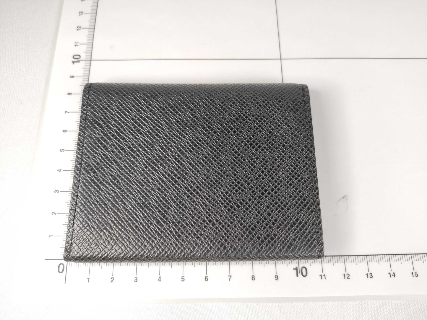 LOUIS VUITTON CA0075 Taiga Envelope Carte de Visite Coin Case