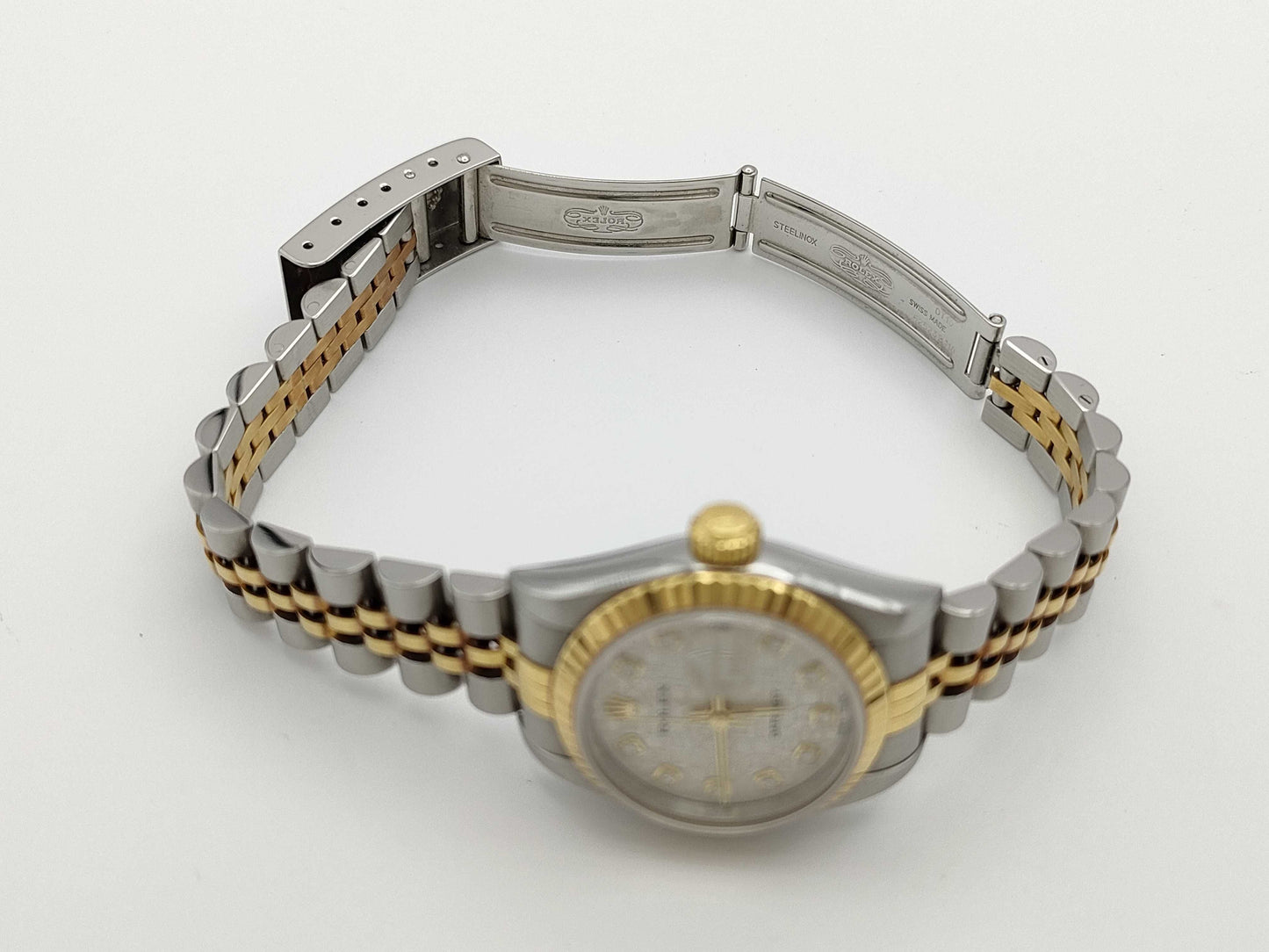 ROLEX 79173G Y475043 Silver Horicon Women's Watch