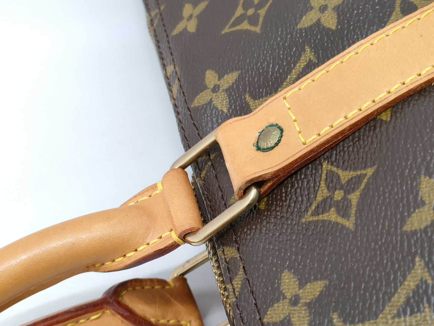 LOUIS VUITTON Monogram Keepall 55 Boston Bag