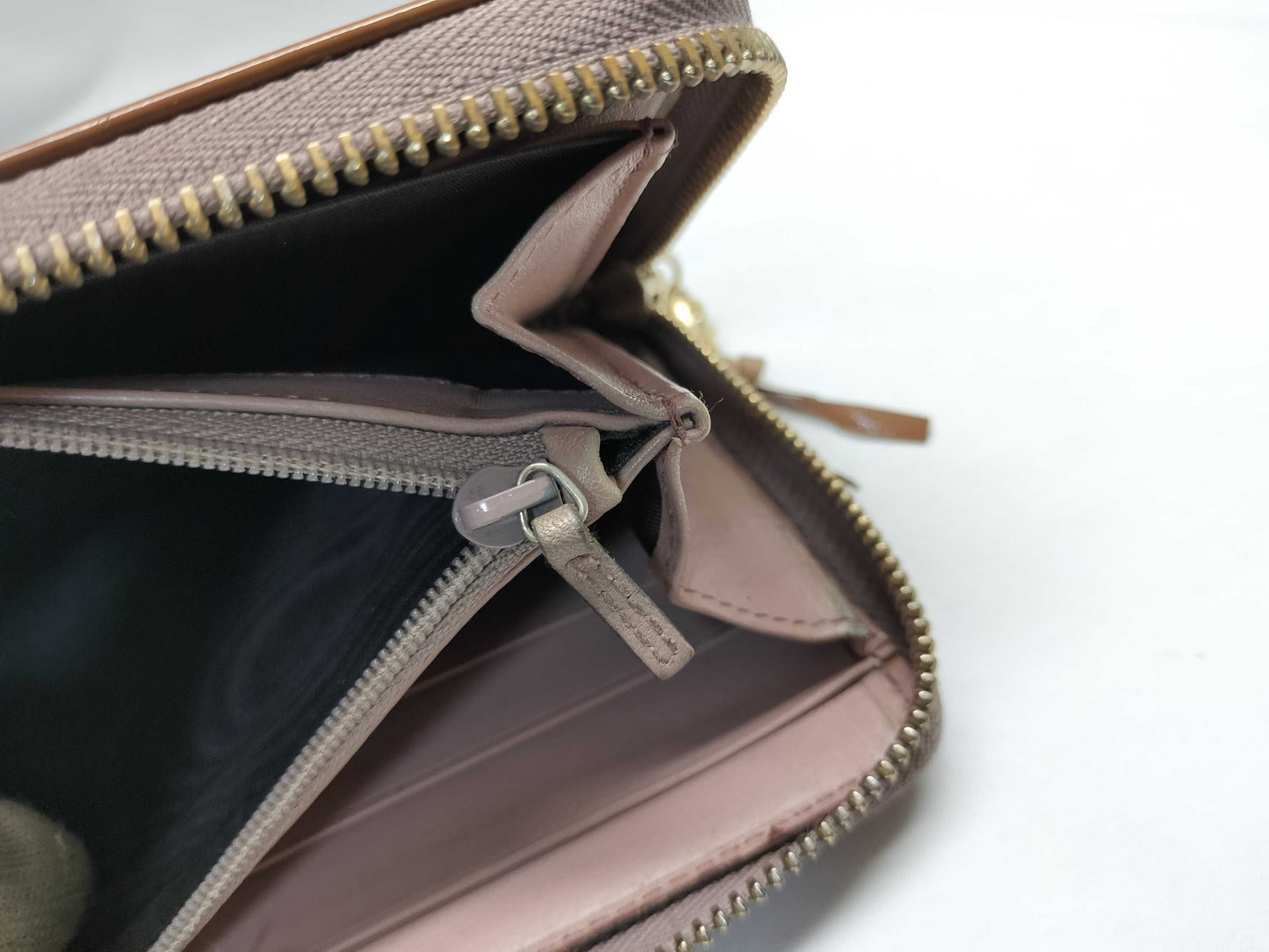 GUCCI 308004 Soho Round Zip Long Wallet