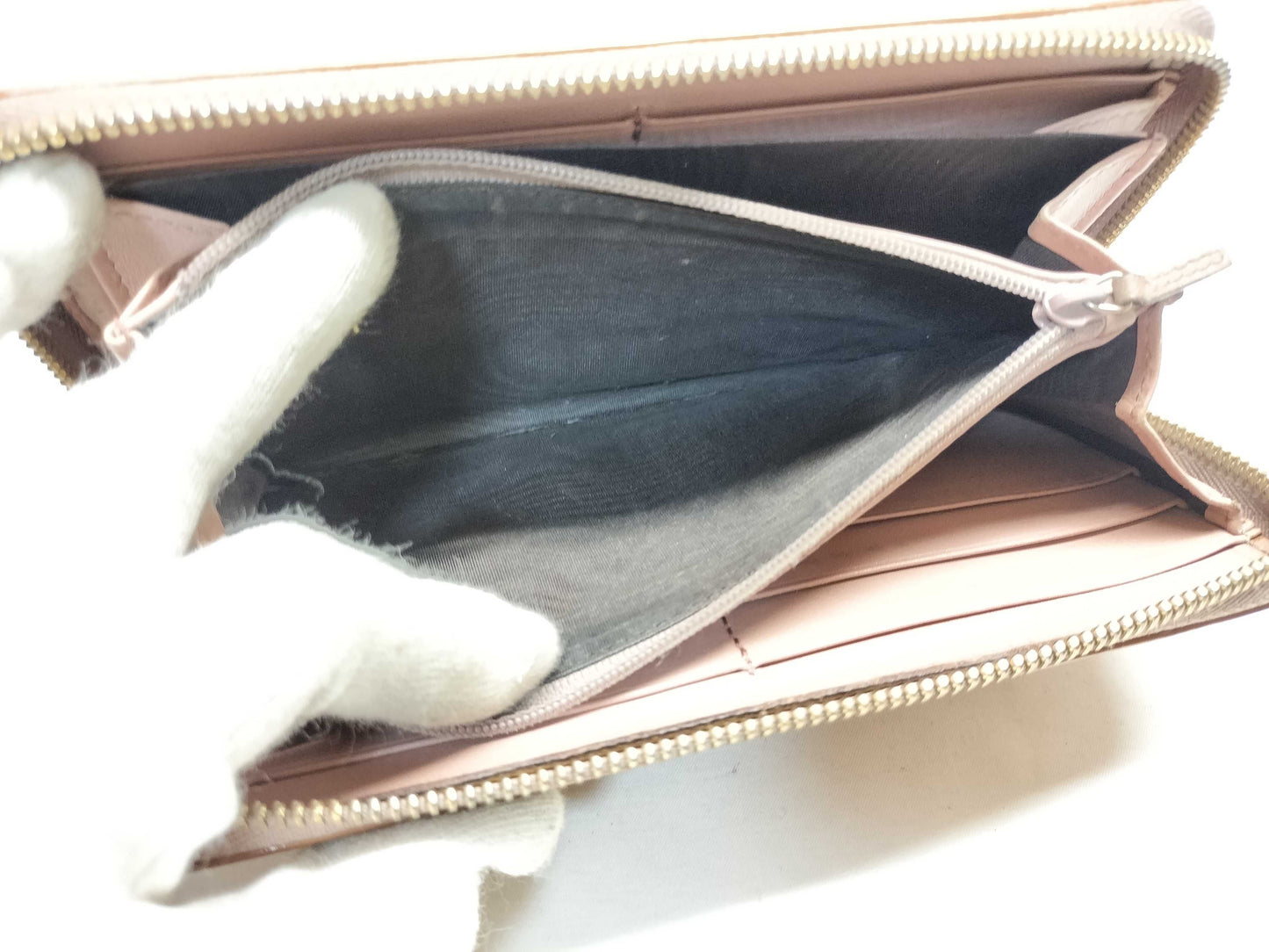 GUCCI 308004 Soho Round Zip Long Wallet