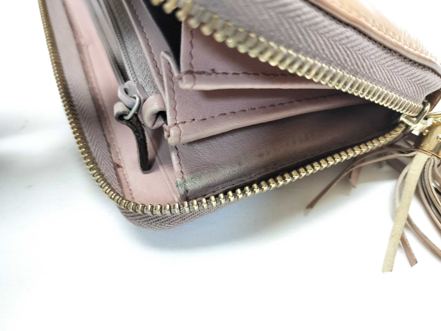 GUCCI 308004 Soho Round Zip Long Wallet