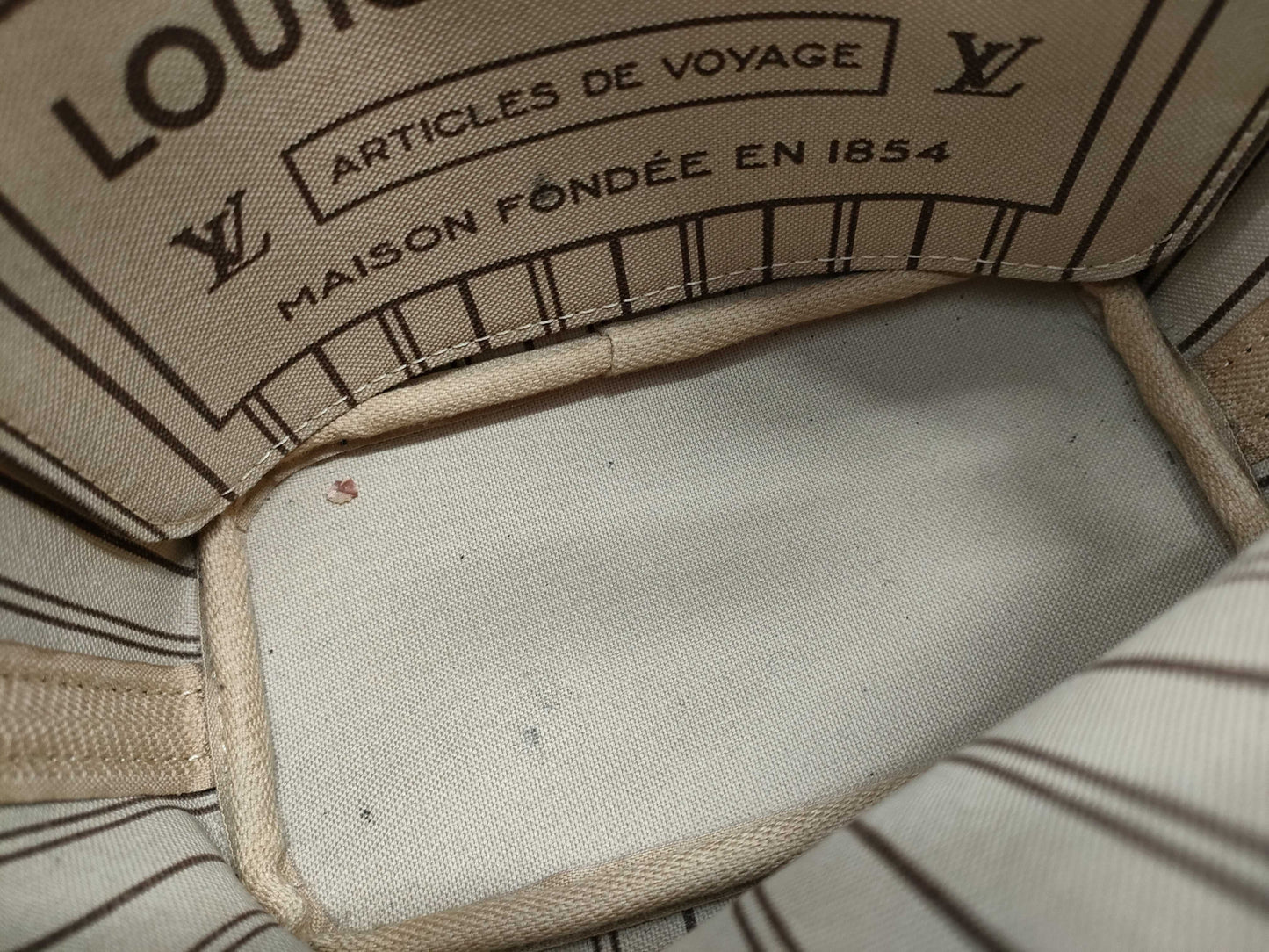 LOUIS VUITTON Monogram M46705 Neverfull BB Handbag