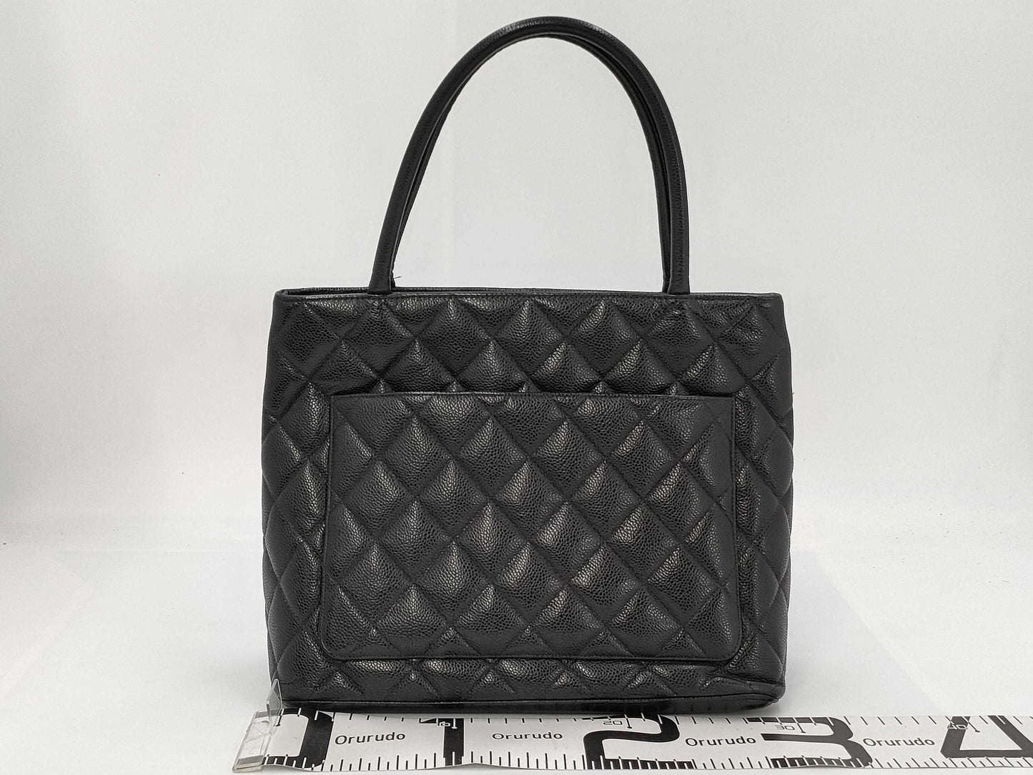 CHANEL Caviar Skin Reproduction Tote Handbag