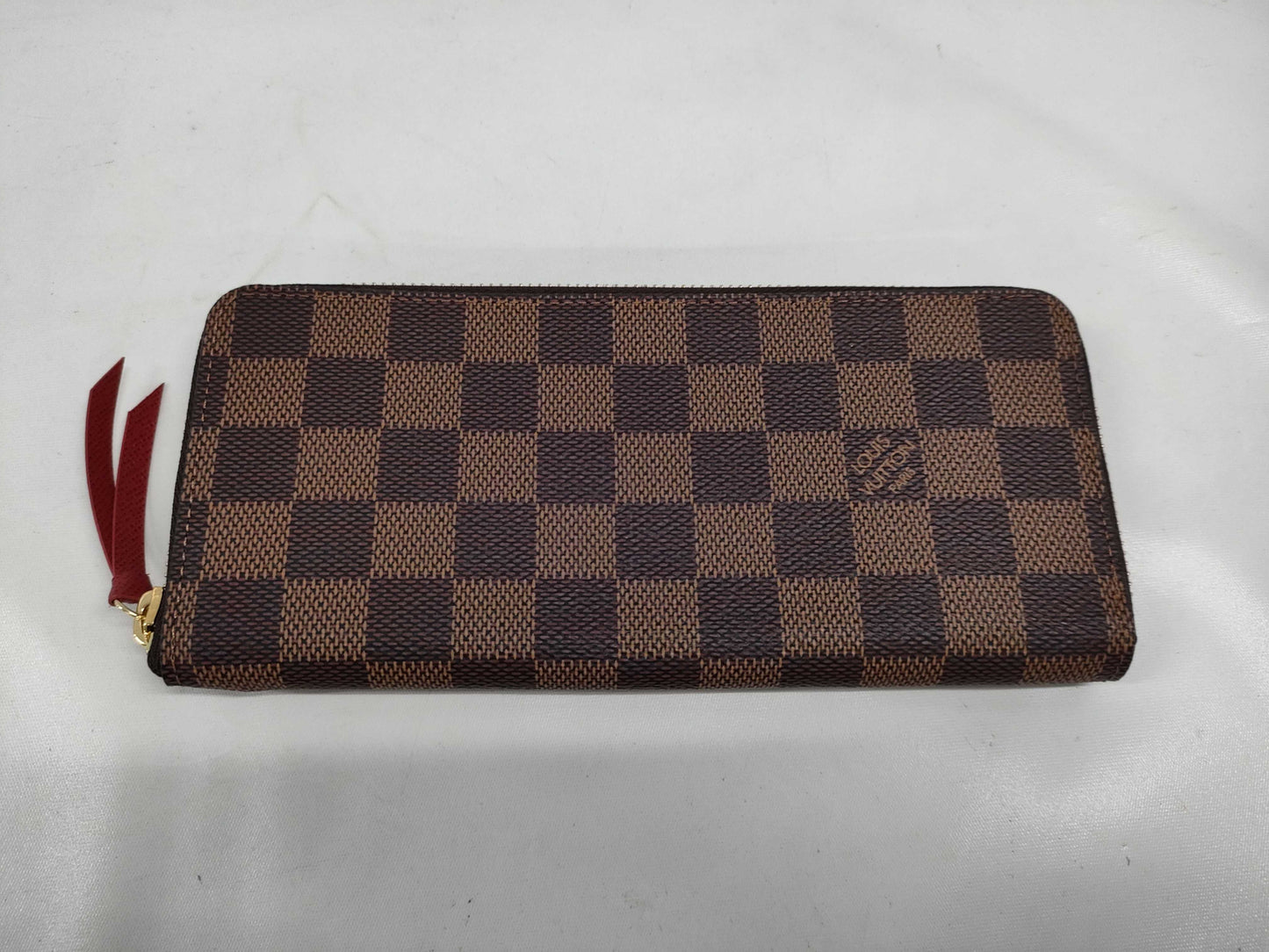 LOUIS VUITTON Damier N60534 Damier Portefeuille Clemence Wallet