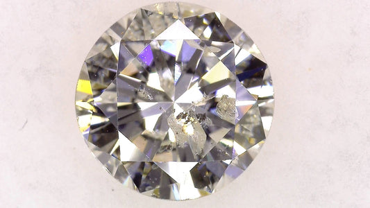 1.500ct I I-1 GOOD/GD/FR NONE NATURAL 7.38-7.51X4.41mm Diamond Loose