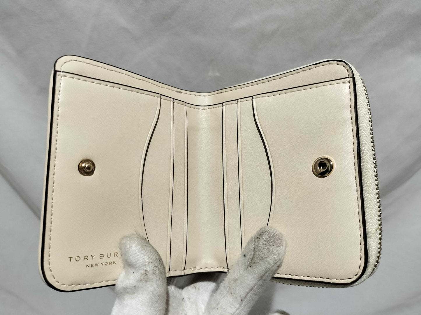 Tory Burch Designer Folding Wallet, Good Condition