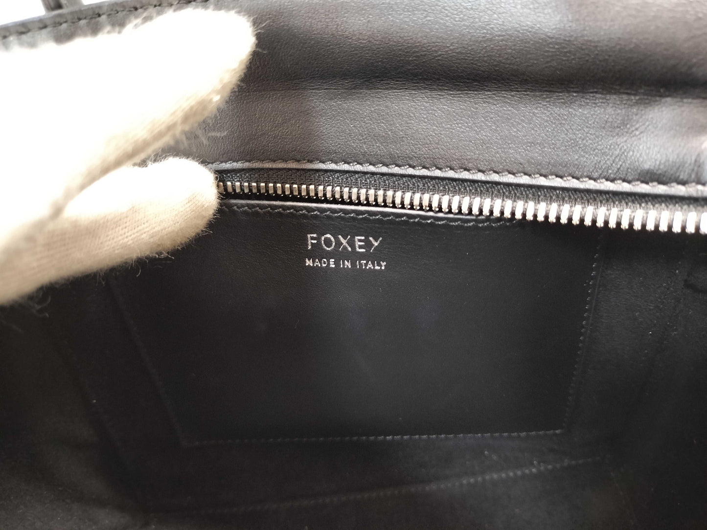 FOXEY FOXEY Canvas Mini Handbag Handbag