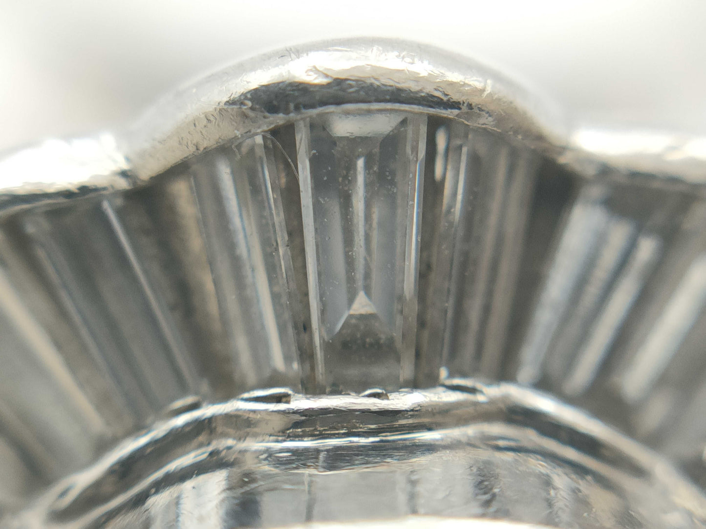 AQ5.10ct D1.34ct Pt900 11.5g Ring