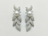 South Sea Pearl, Diameter approx. 12.0mm, D3.34ct / South Sea Pearl, Diameter approx. 11.8mm, D3.34ct, 18K White Gold, 22.8g, Earrings