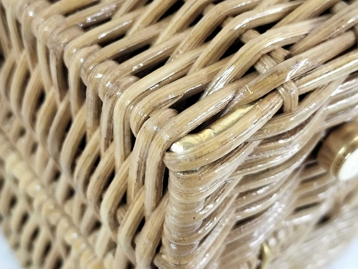 Salvatore Ferragamo Vara Raffia Handbag