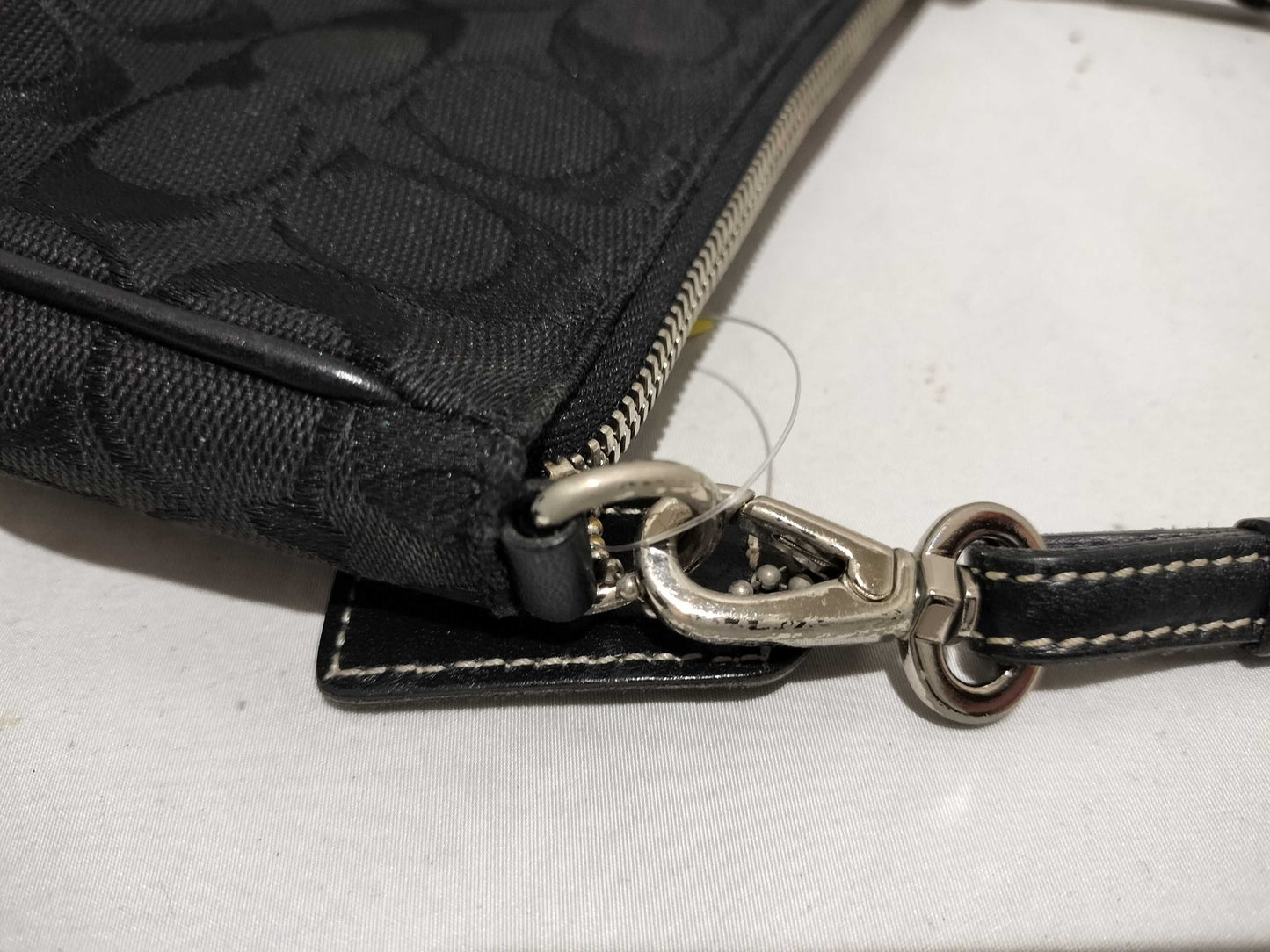 COACH Signature 6094 Accessory Pouch Handbag