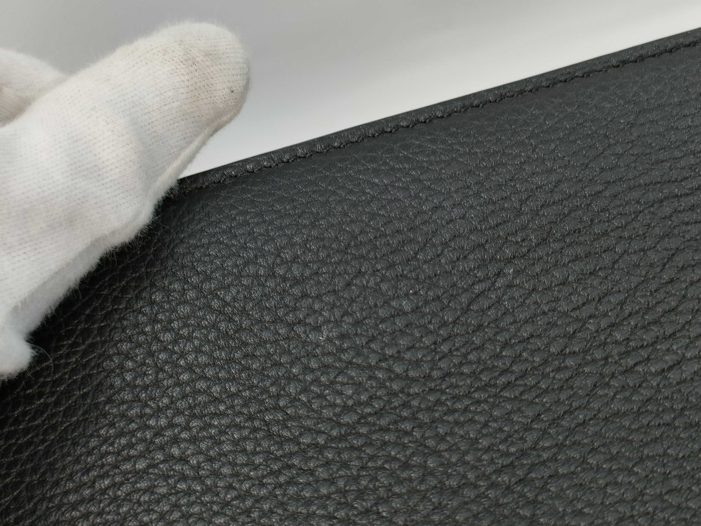 CELINE 2-way handbag leather/suede handbag