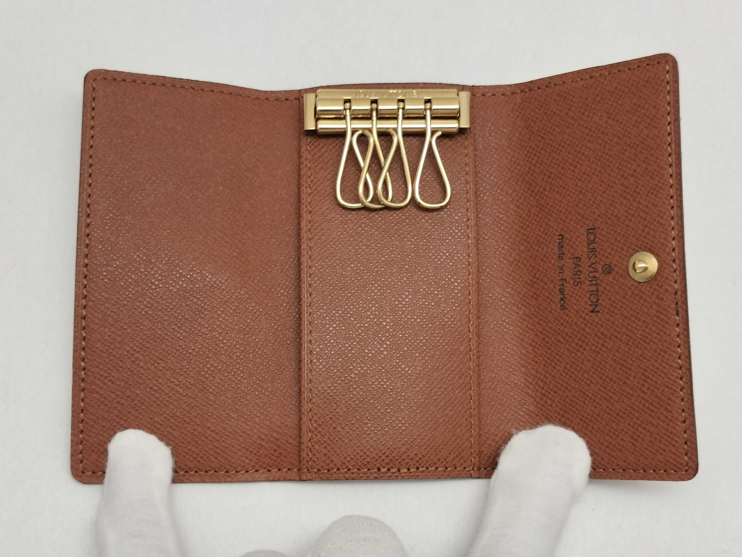 LOUIS VUITTON RFID Unverifiable TH0979 Monogram Multicle 4-Ring Key Case Key Case/Key Holder