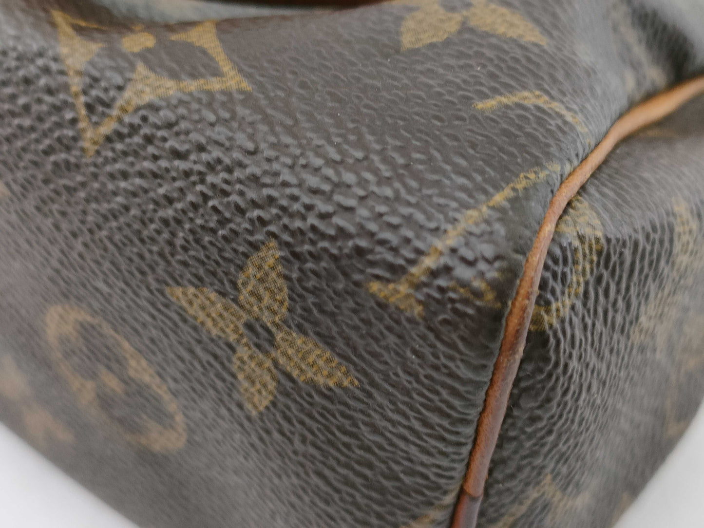 LOUIS VUITTON RFID Unverifiable, Serial Unverifiable, Monogram Mini Speedy Handbag with Paper Tag