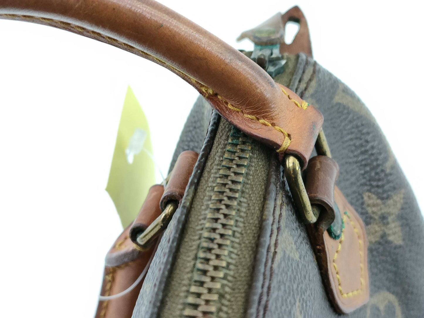 LOUIS VUITTON RFID Unverifiable, Serial Unverifiable, Monogram Mini Speedy Handbag with Paper Tag