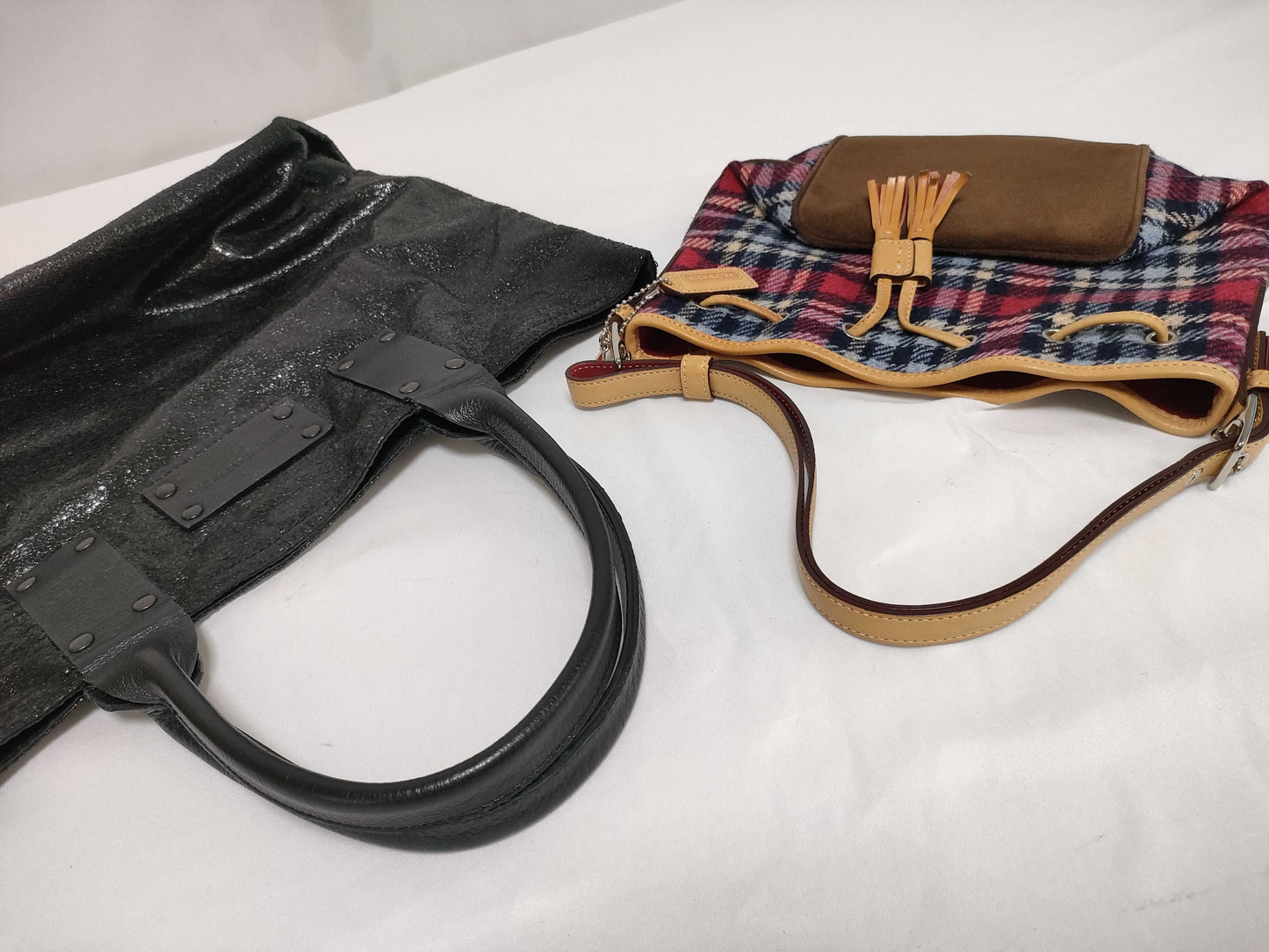 Coach/Stephan Verdino Metallic Handbag