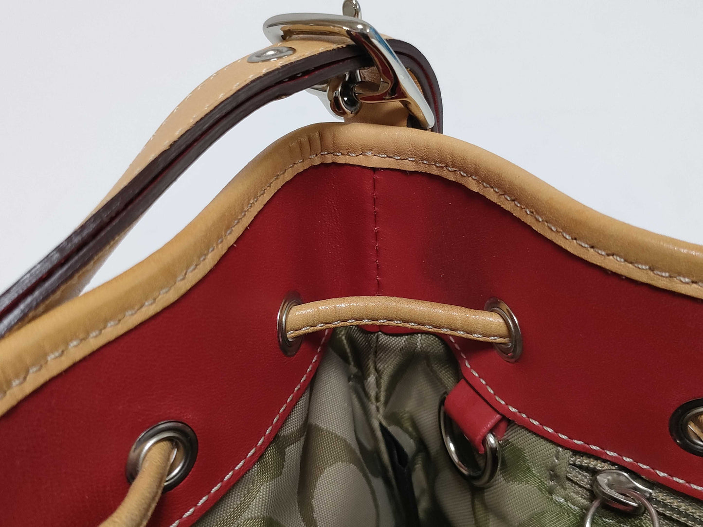 Coach/Stephan Verdino Metallic Handbag