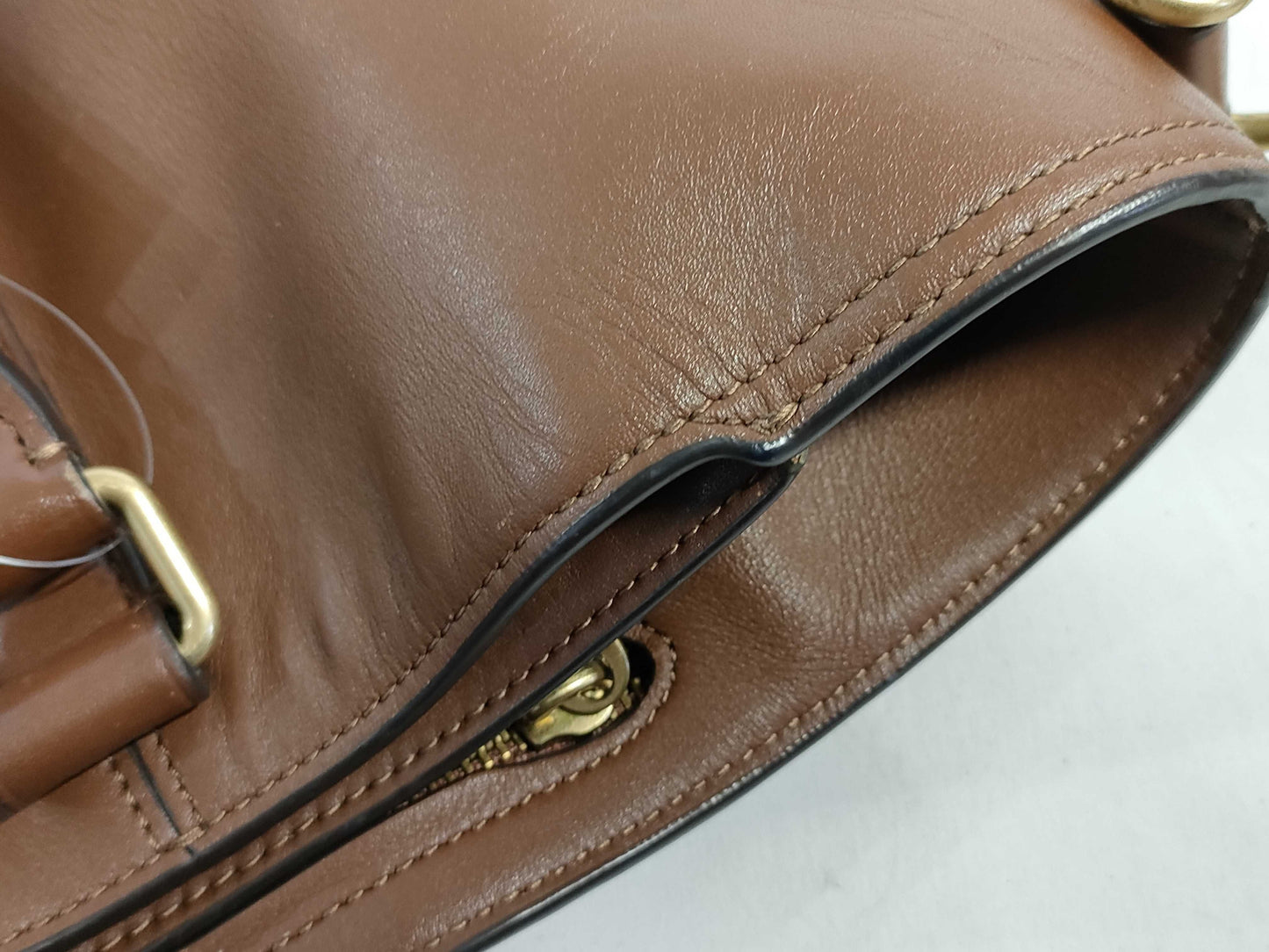 COACH Metropolitan Tote 2-way 55564 Brown Tote Bag