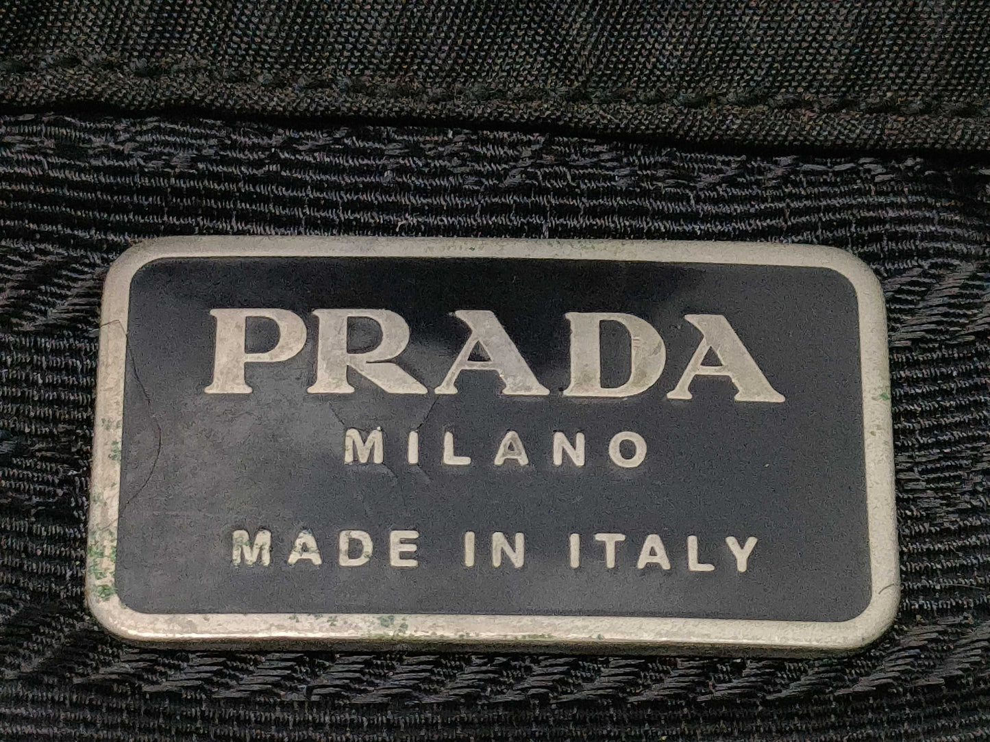 PRADA nylon drawstring backpack