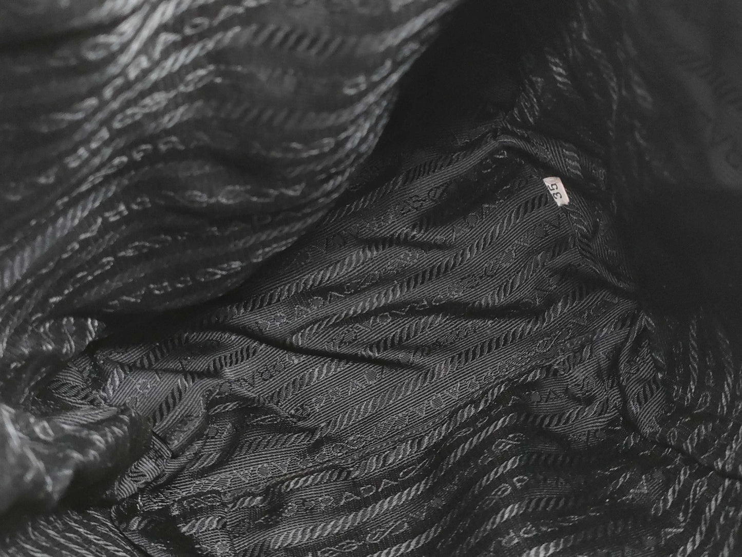 PRADA nylon drawstring backpack