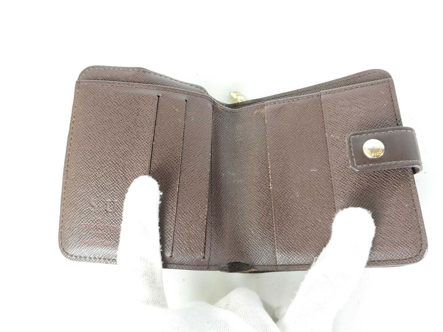 LOUIS VUITTON CA3068 Damier N61668 Compact Zip Wallet