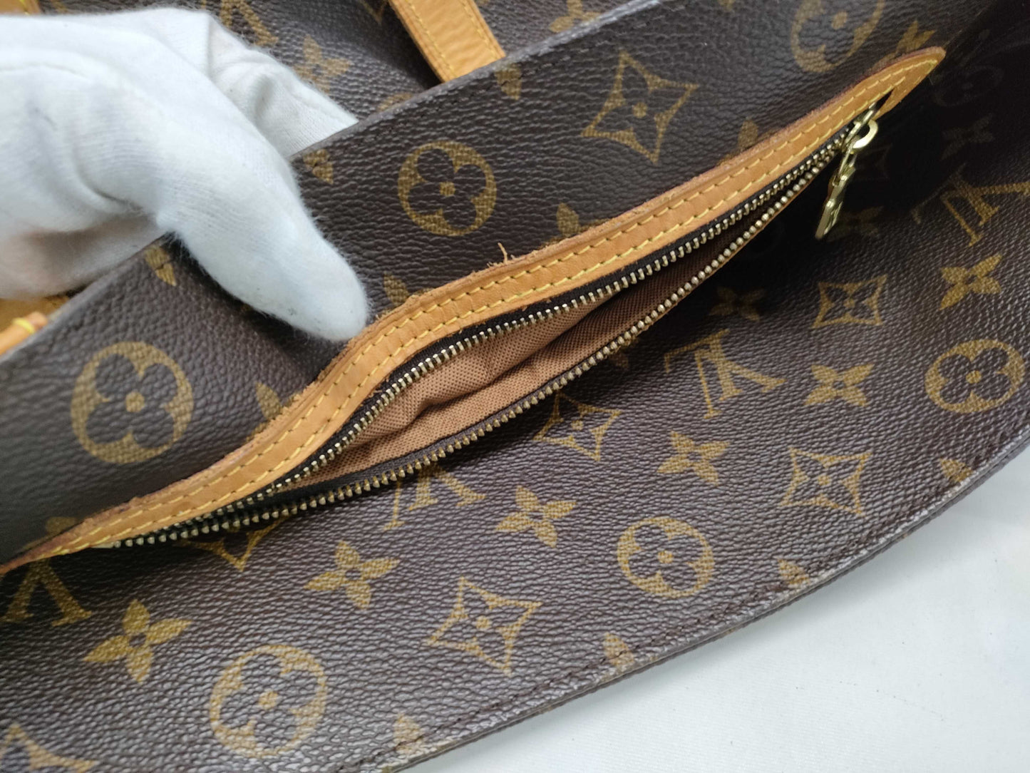 LOUIS VUITTON Monogram M51109 Sac Shopping Tote Bag