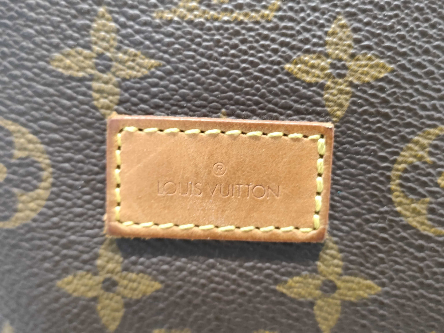 LOUIS VUITTON Monogram Saumur 40 Shoulder Bag