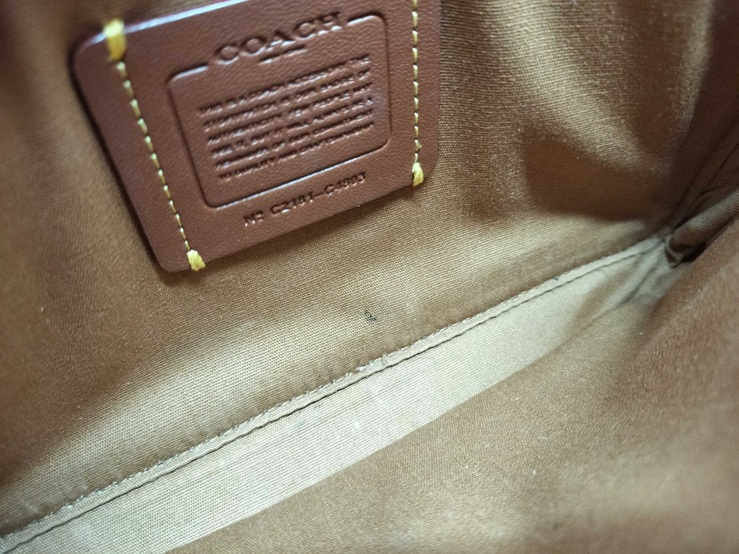 COACH Rexy Play Kira/Dinosaur/Signature Shoulder Bag