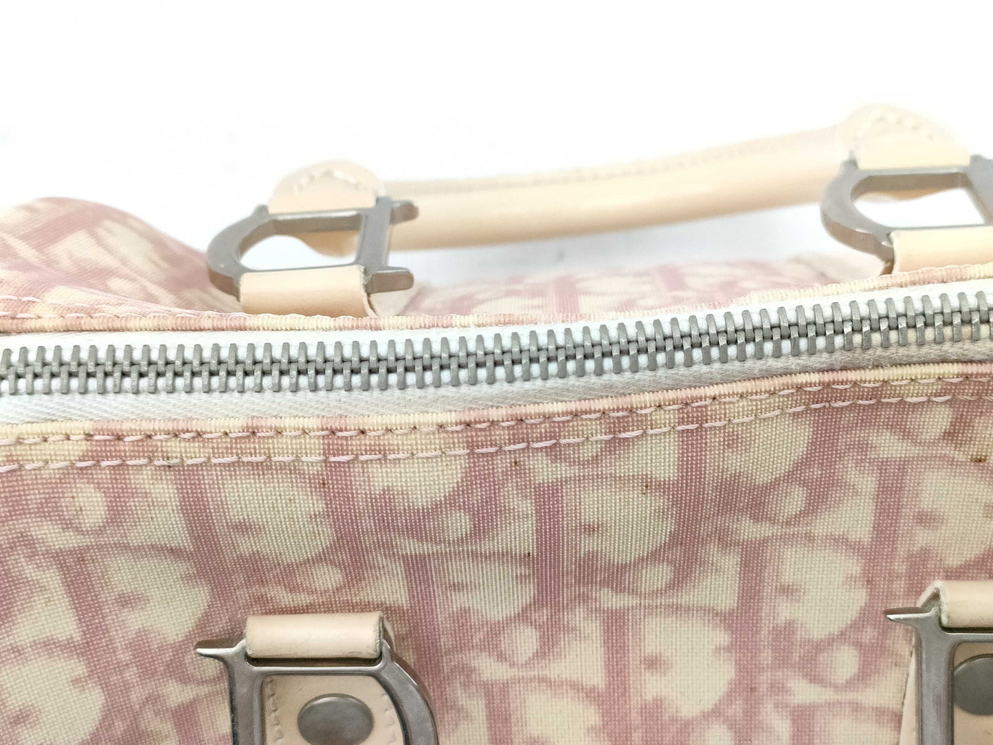 Dior Trotter Mini Boston Bag Pink Boston Bag