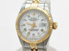 ROLEX 69173 E673317 White Roman Women's Watch