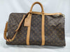 LOUIS VUITTON Monogram Keepall Bandouliere 55 Boston Bag