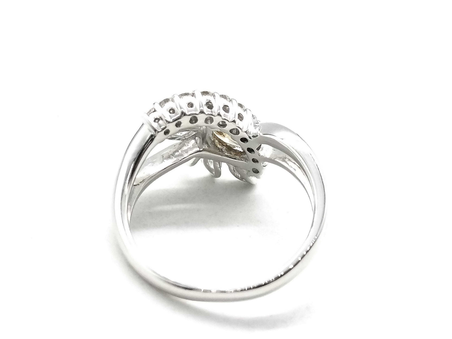 D0.40ct FD0.46ct Pt900 5.7g Ring