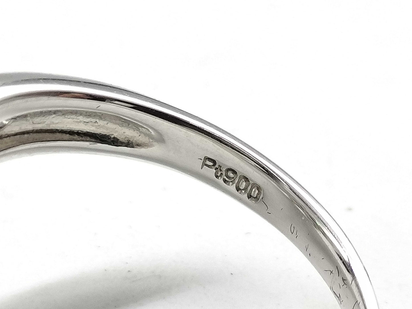 D0.40ct FD0.46ct Pt900 5.7g Ring