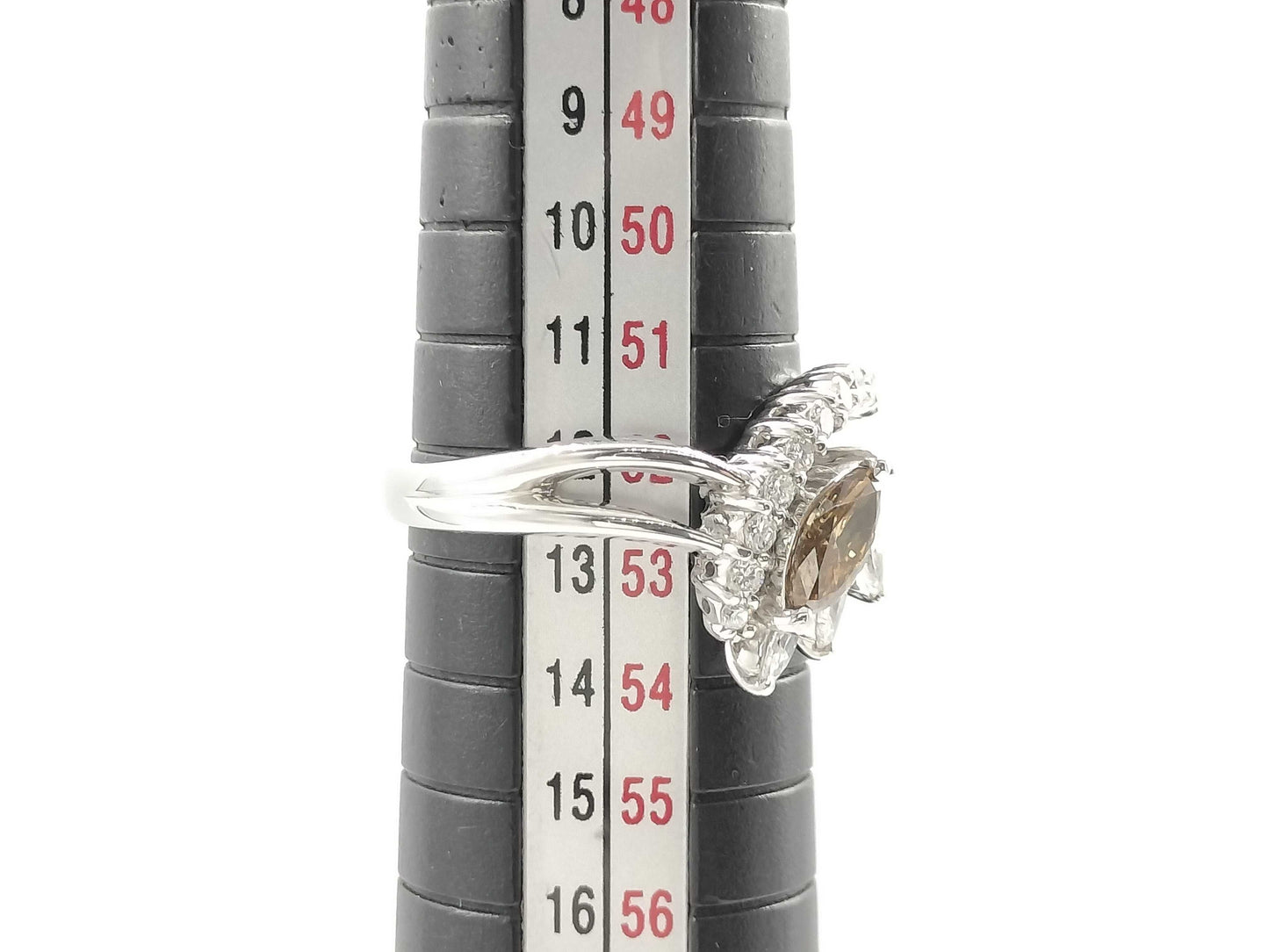 D0.40ct FD0.46ct Pt900 5.7g Ring