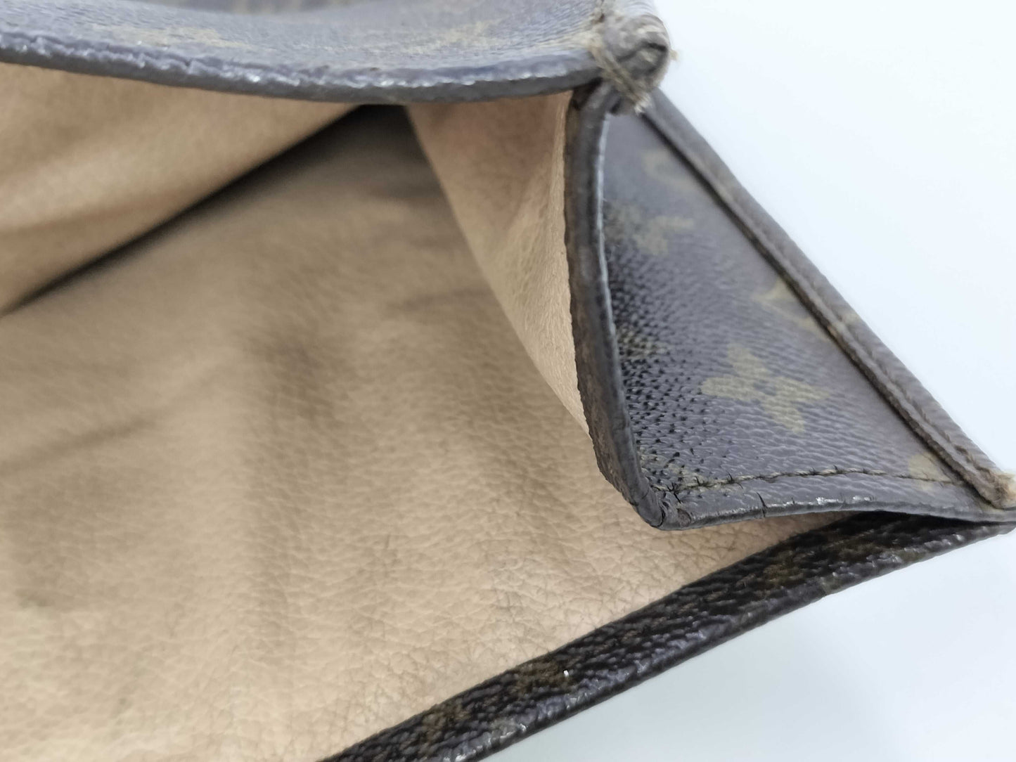 LOUIS VUITTON Monogram M51140 Sac Plat Handbag