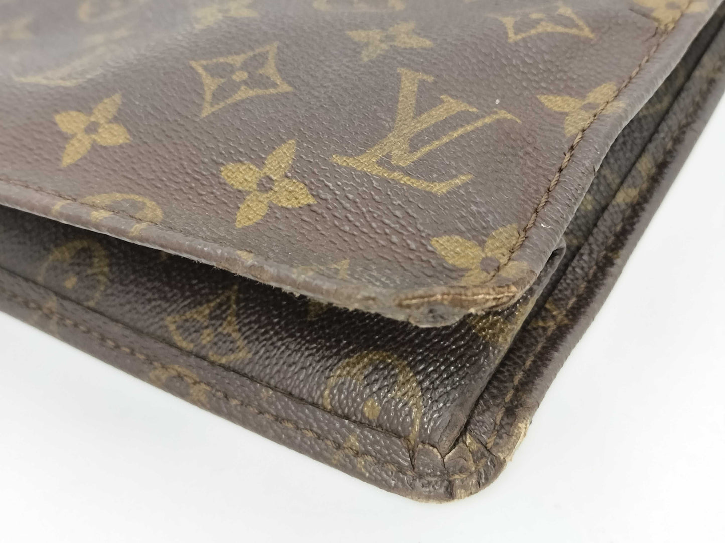 LOUIS VUITTON Monogram M51140 Sac Plat Handbag