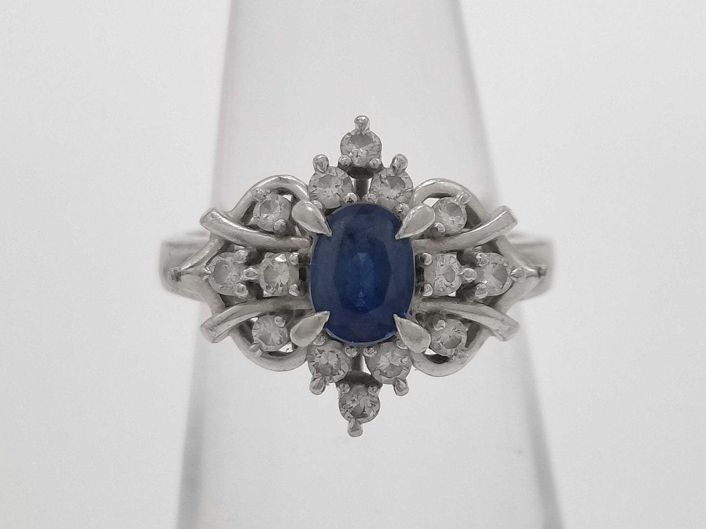 S 0.55ct D 0.26ct PT900 5.7g Ring